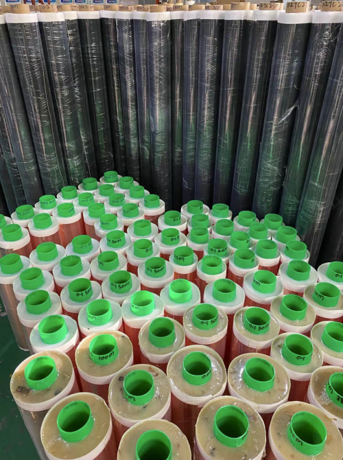 Acetatduk, Kopparfoi